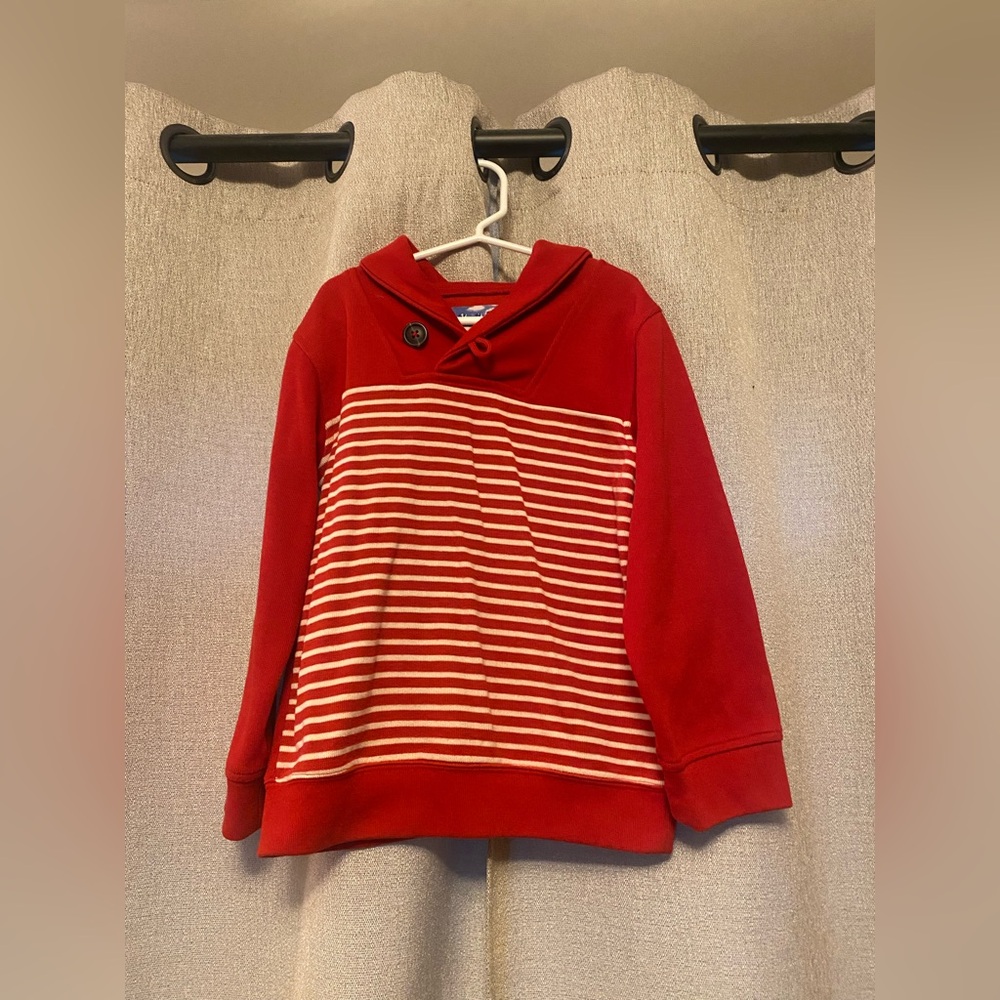 Kapital K Kids Size 6 Red and White Striped Sweater!!